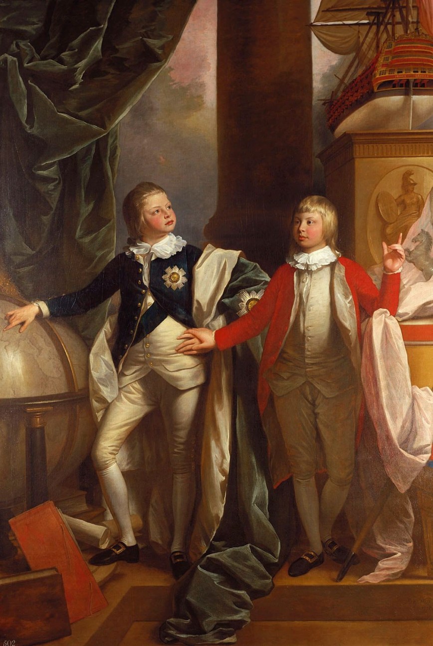 Prince_William_and_Prince_Edward_1778